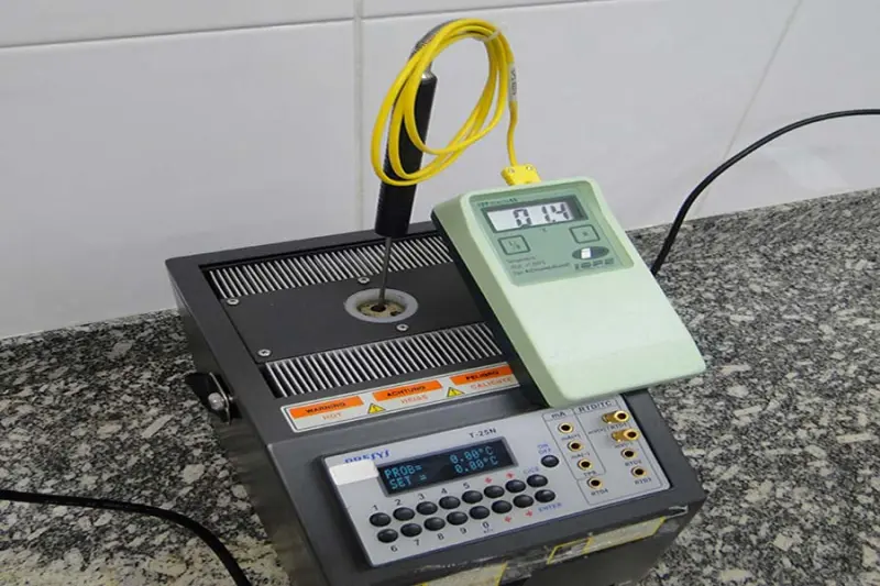 Calibração de termômetro