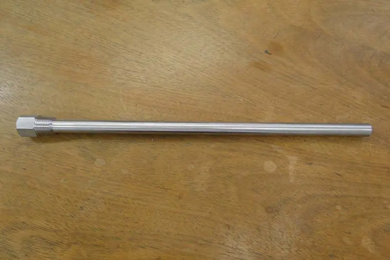 Poço termométrico inox