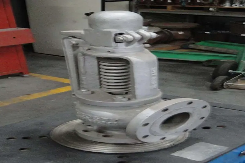 Válvula de segurança para caldeira